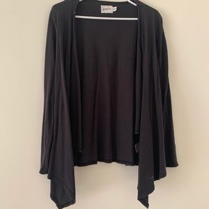 PACT Organic Raw Edge Wrap Cardigan